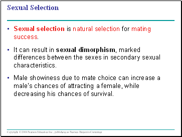 Sexual Selection