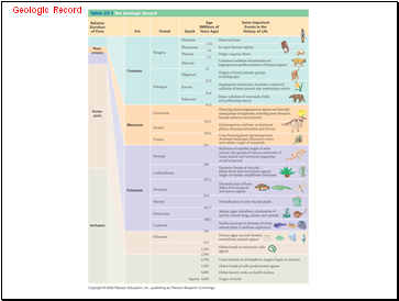 Geologic Record