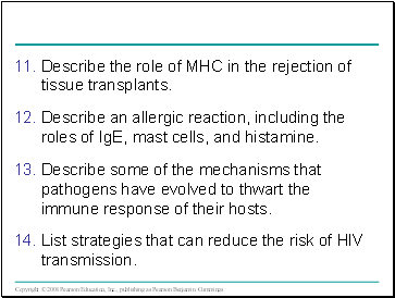 Describe the role of MHC in the rejection of tissue transplants.