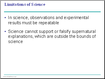 Limitations of Science