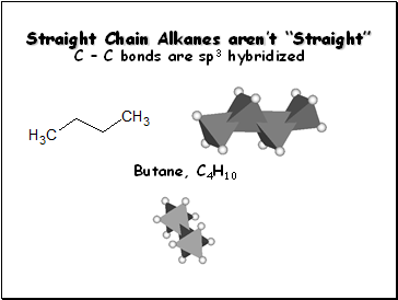 Straight Chain Alkanes arent Straight