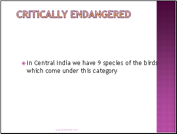 Critically Endangered