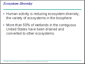 Ecosystem Diversity