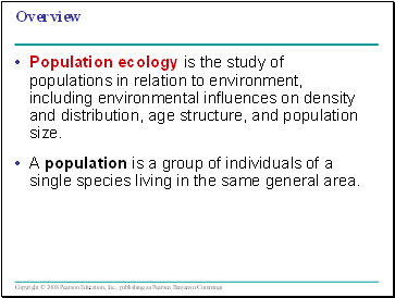 Population ecology