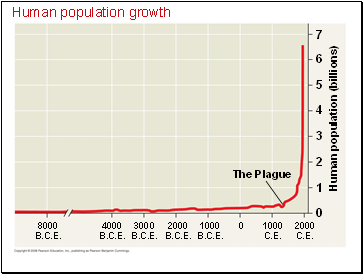 Human population growth