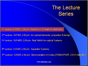 The Lecture Series