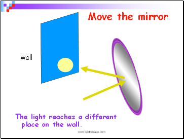 Move the mirror