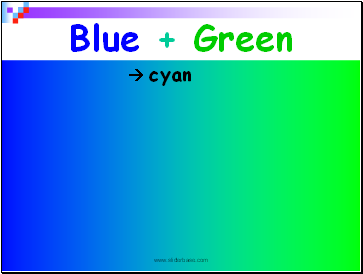 Blue + Green