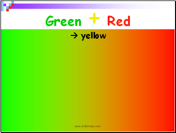 Green + Red
