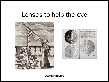 Lenses to help the eye