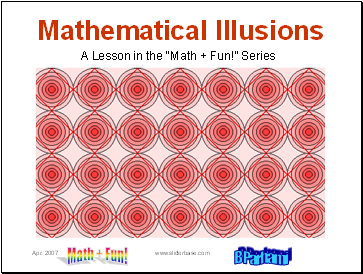 Mathematical Illusions