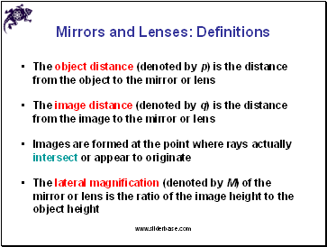 Mirrors and Lenses