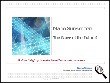 Nano Sunscreen