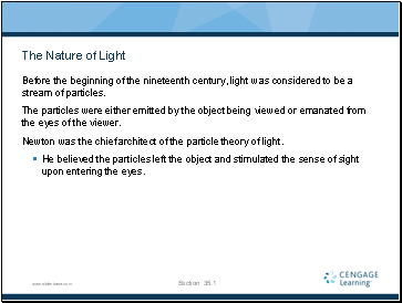 The Nature of Light