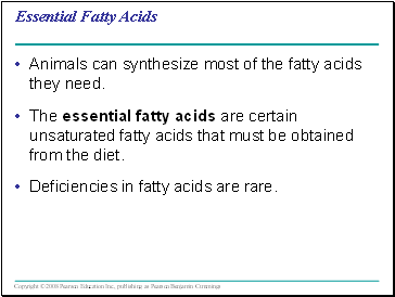 Essential Fatty Acids