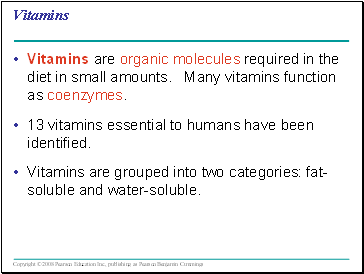 Vitamins