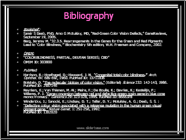 Bibliography