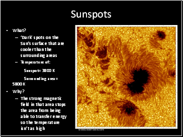 Sunspots