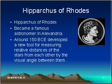 Hipparchus of Rhodes