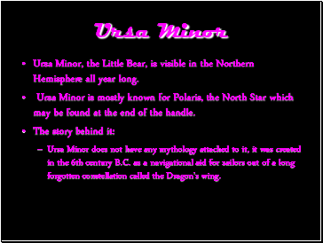 Ursa Minor