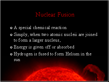 Nuclear Fusion