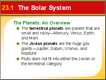 The Solar System