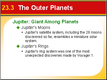 23.3 The Outer Planets