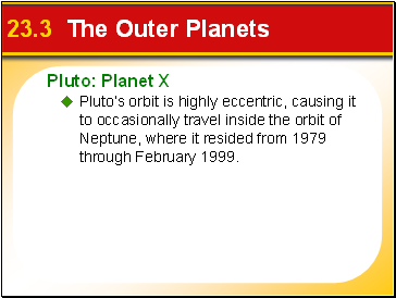 23.3 The Outer Planets