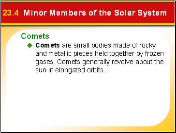 23.4 Minor Members of the Solar System