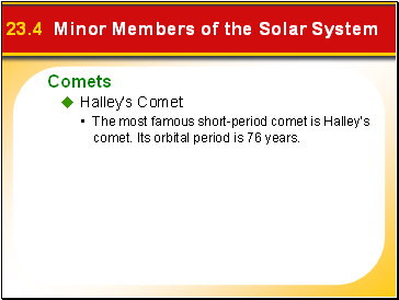 23.4 Minor Members of the Solar System