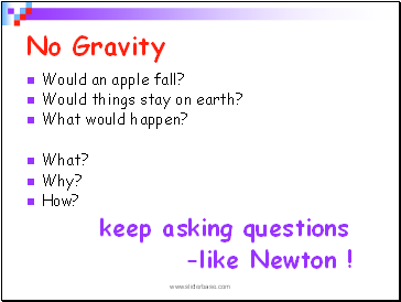 No Gravity