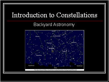 Introduction to Constellations