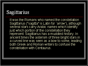 Sagittarius