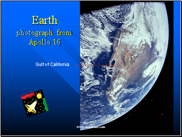 Earth photograph from Apollo 16