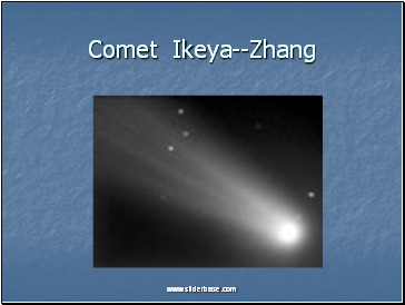 Comet Ikeya--Zhang