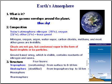 Earths Atmosphere