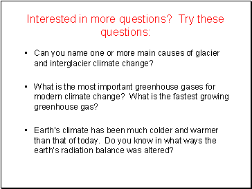 Interested in more questions? Try these questions: