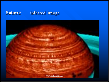 Saturn: infrared image