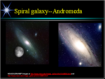 Spiral galaxy--Andromeda