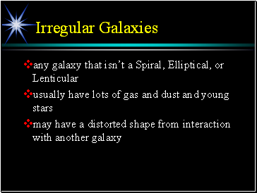 Irregular Galaxies