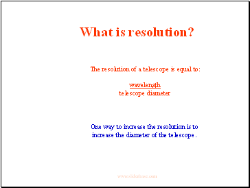 What is resolution?