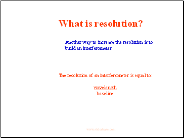 What is resolution?