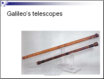 Galileo’s telescopes