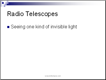 Radio Telescopes