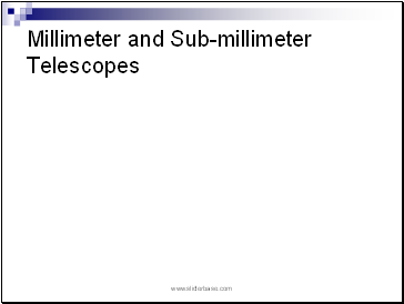 Millimeter and Sub-millimeter Telescopes