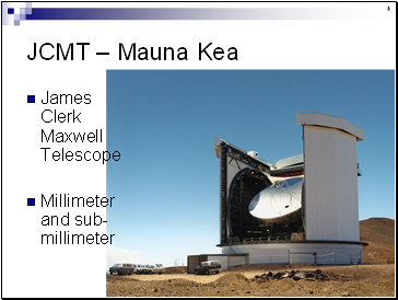 JCMT  Mauna Kea