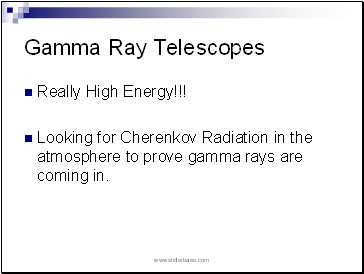 Gamma Ray Telescopes