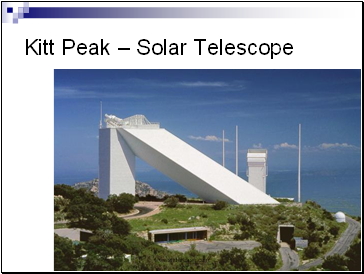 Kitt Peak  Solar Telescope