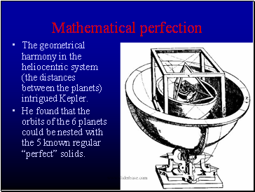 Mathematical perfection