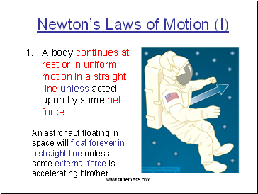 Newtons Laws of Motion (I)